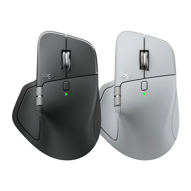 罗技 MX Master 4 · 白底实拍